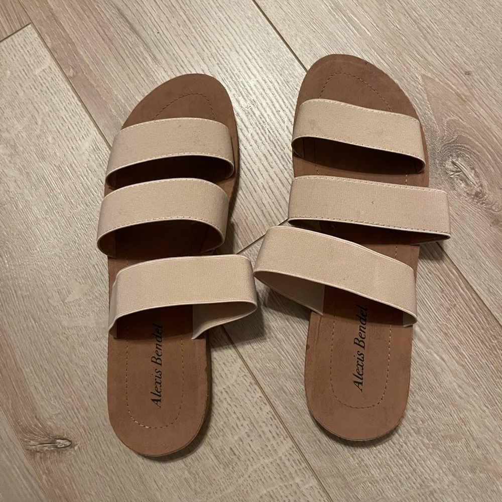 Nude sandals
